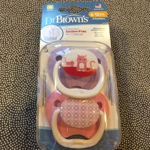 NWT Dr. Browns pacifiers!